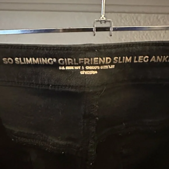 Chico's Jet Black Skinny Jeans - Picture 5 of 5